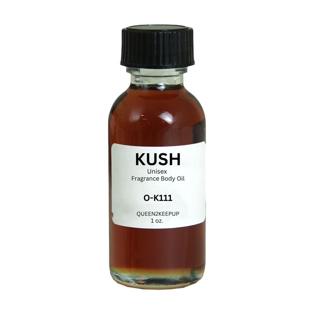 Kush Unisex Body Oil Warm Spiced & Earthy Musk Fragrance Oil 1 oz